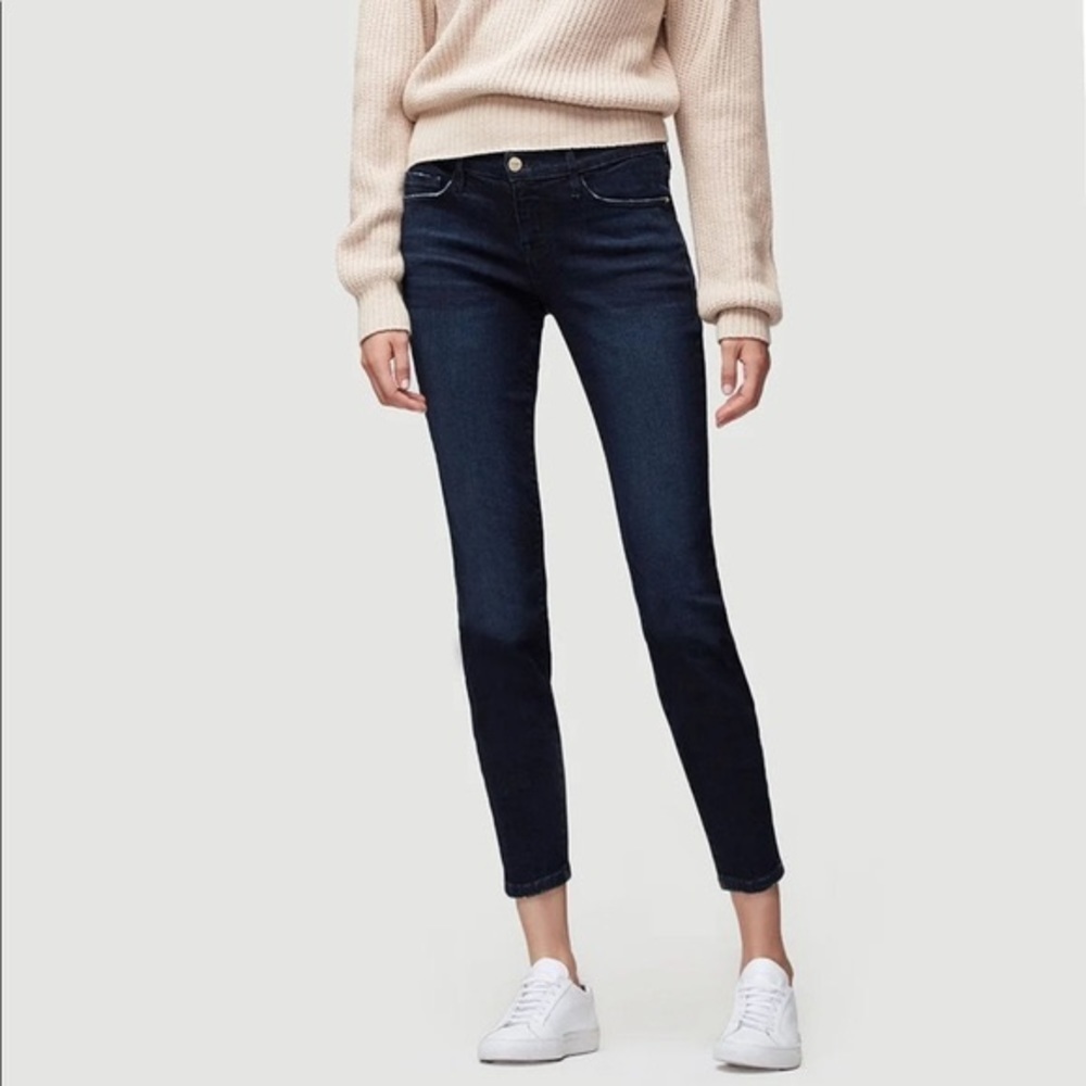 Frame Le Skinny Crop Lauretta Jeans SZ 24